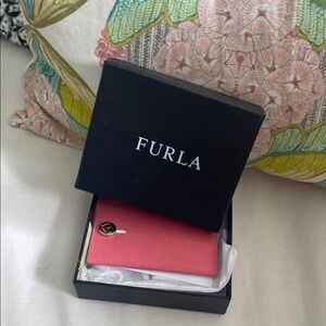 Furla Pink Cardholder. NEW